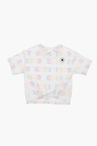 ALL STAR CHUCK TAYLOR T-Shirt with All Over Logo Print