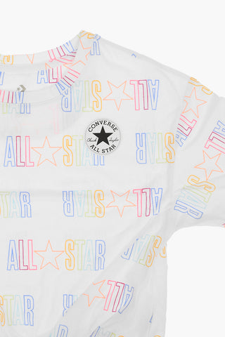 ALL STAR CHUCK TAYLOR T-Shirt with All Over Logo Print
