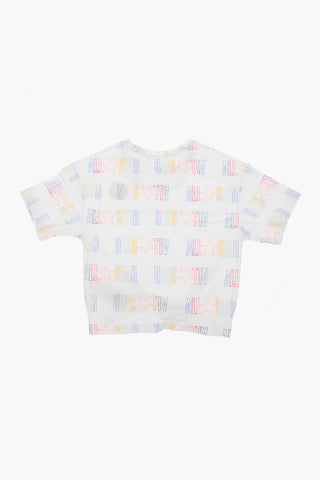 ALL STAR CHUCK TAYLOR T-Shirt with All Over Logo Print