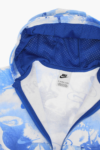 Ombre-Kapuzenpullover mit Reißverschluss