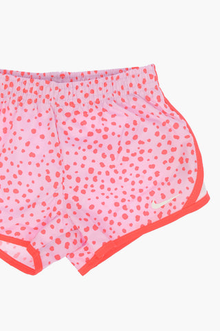 Shorts a Pois con Elastico in Vita