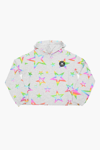 ALL STAR CHUCK TAYLOR Rainbow Stars Printed Sweatshirt