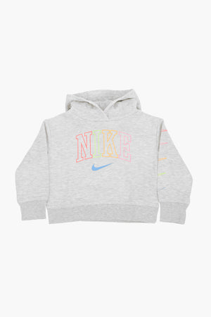 Kapuzenpullover mit buntem Logo