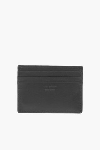 Portacarte in Pelle con Monogram Argentato