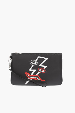 Printed Nylon SURREALIST BOLT Pouch
