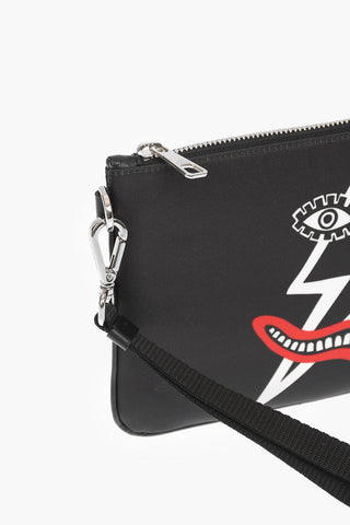 Printed Nylon SURREALIST BOLT Pouch