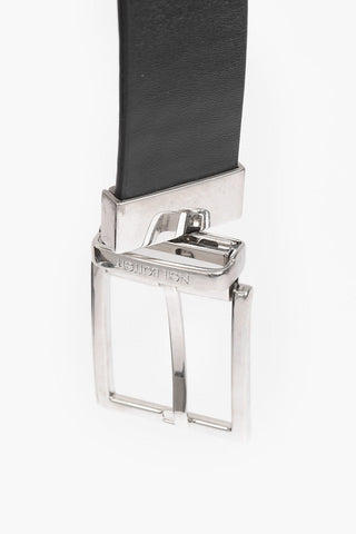 Cintura Reversibile in Pelle 35mm