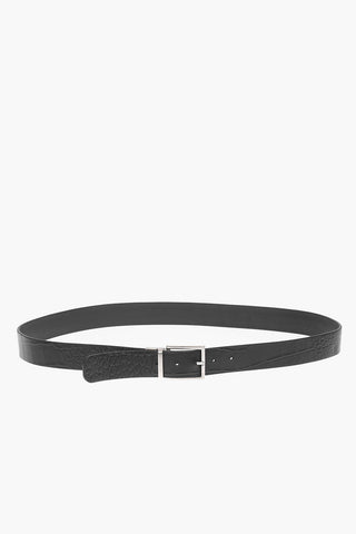 Cintura Reversibile in Pelle 35mm
