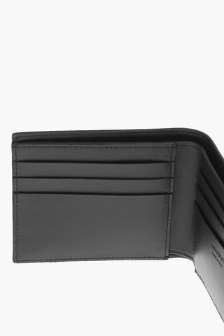 printed leather FAIRISLE THUNDERBOLT wallet