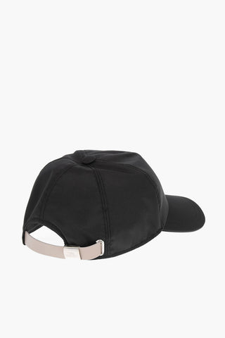 Leather Patch Logo Nylon MONOGRAM Cap