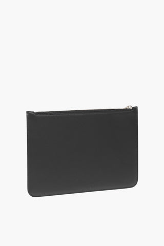 Contrasting Printed Leather THUNDERBOLT FAI Pouch