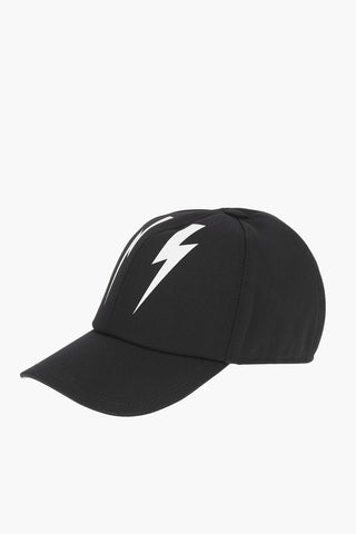 Cappello Baseball MIRROR BOLT SIX PANEL in Cotone con Stampa a Contrasto