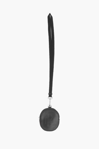 Removable Lanyard Leather Coin Pouch