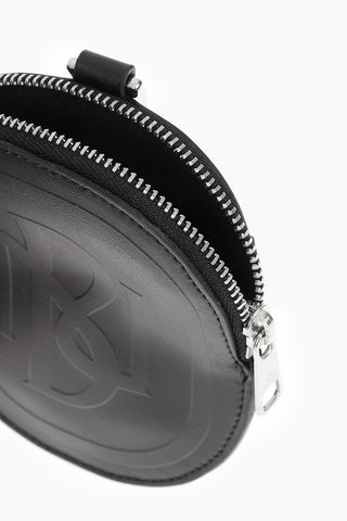 Removable Lanyard Leather Coin Pouch