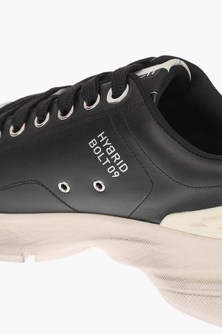 Two-Tone Leather HYBRID BOLT 09 Sneakers