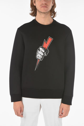 Jersey HAND OF ZEUS Printed Sweatshirt