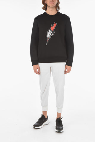 Jersey HAND OF ZEUS Printed Sweatshirt