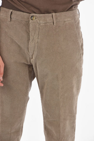 flap pockets MARAIS.L. corduroy pants