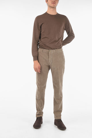 flap pockets MARAIS.L. corduroy pants