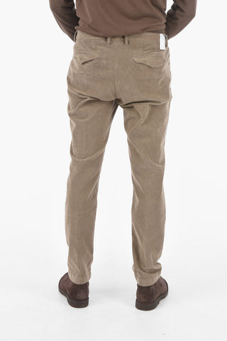 flap pockets MARAIS.L. corduroy pants
