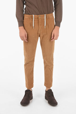 Corduroy MITTE.610 Single Pleated Pants