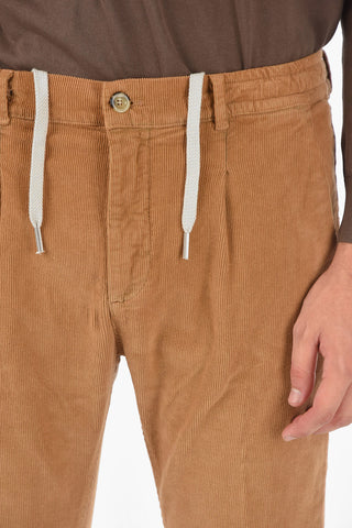 Corduroy MITTE.610 Single Pleated Pants