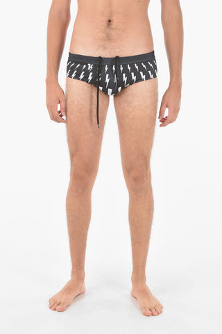 Lycra FAIRISLE THUNDERBOLT Slip Swimsuit