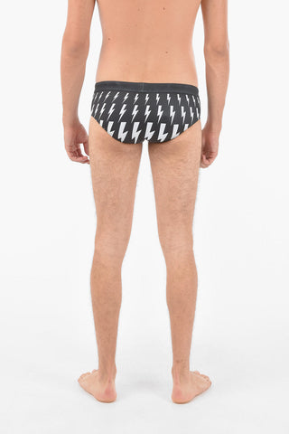 Lycra FAIRISLE THUNDERBOLT Slip Swimsuit