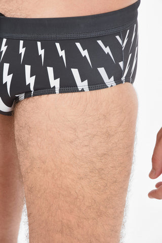 Lycra FAIRISLE THUNDERBOLT Slip Swimsuit