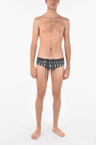 Lycra FAIRISLE THUNDERBOLT Slip Swimsuit