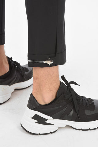 Chino TRAVEL Pants with Adjustable Ankle Zip