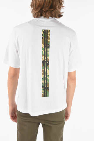 BLACKBARRETT Crew Nwck MILITARY STRIPES T-Shirt