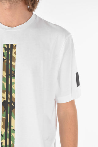 BLACKBARRETT Crew Nwck MILITARY STRIPES T-Shirt