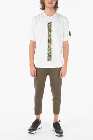 BLACKBARRETT Crew Nwck MILITARY STRIPES T-Shirt