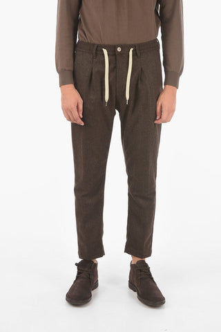 4 pockets single pleat MITTE pants