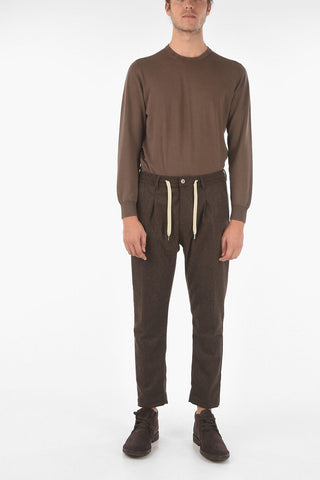 4 pockets single pleat MITTE pants