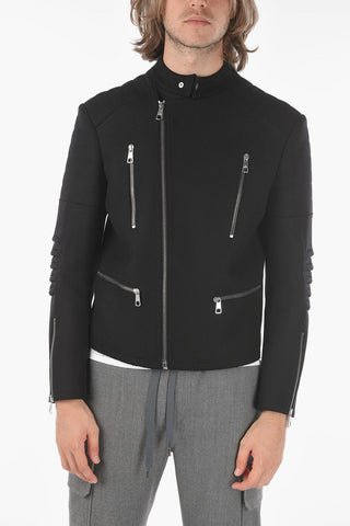 Raw Cut Edged AUTHENTIC RAW CUT Biker Bomber Jacket