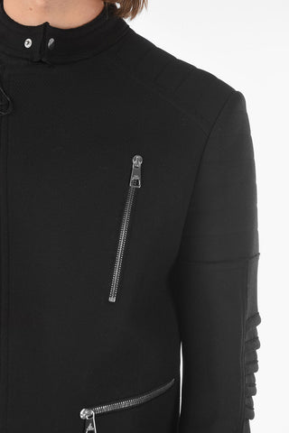 Raw Cut Edged AUTHENTIC RAW CUT Biker Bomber Jacket
