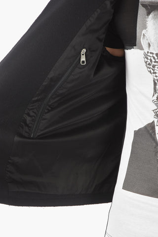 Raw Cut Edged AUTHENTIC RAW CUT Biker Bomber Jacket