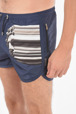 Costume da Bagno Boxer GRECO ROMAN con 3 Tasche