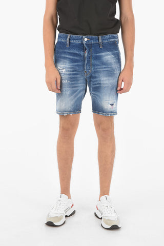 Shorts MARINE Effetto Vintage