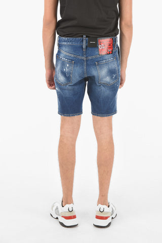 Shorts MARINE Effetto Vintage