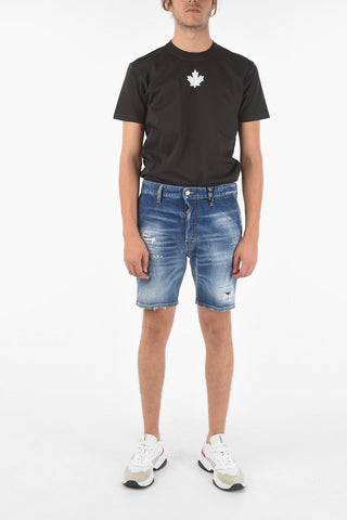 Shorts MARINE Effetto Vintage
