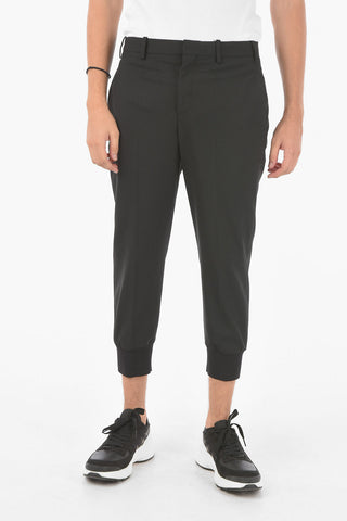 Pantaloni Chino TAILORED con Polsini alla Caviglia a Costine