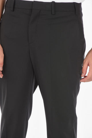 Pantaloni Chino TAILORED con Polsini alla Caviglia a Costine