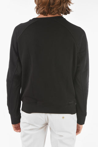 Crewneck Sweatshirt with Embroidered 