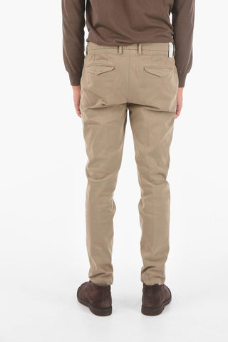flap pocket stretch cotton MARAIS.L. pants