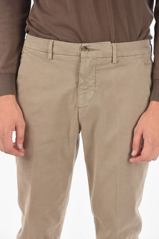 flap pocket stretch cotton MARAIS.L. pants