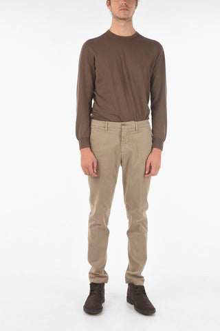 flap pocket stretch cotton MARAIS.L. pants