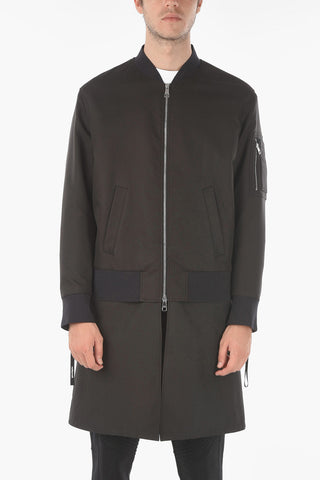 Bomber Doppio Strato HYBRID MAI con Polsini con Zip